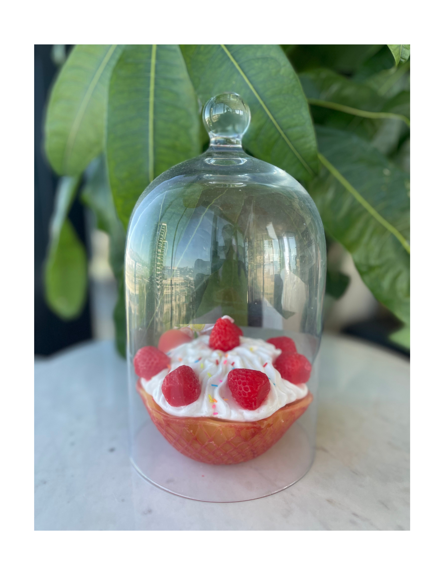 Bougie Tarte aux Fraises
