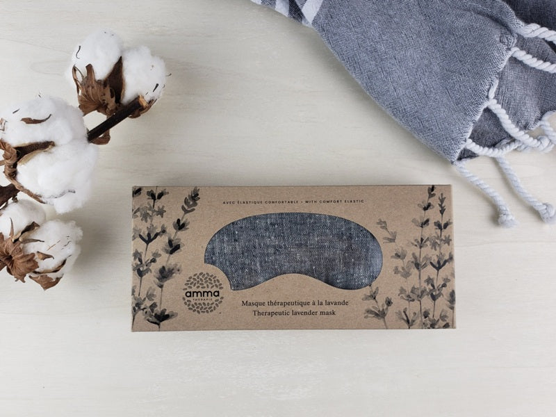 Lavender Therapeutic Eye Mask (Organic Cotton)