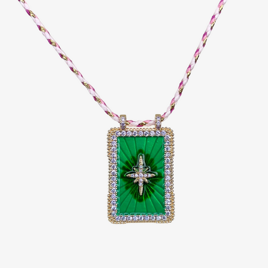 Emerald Star Necklace