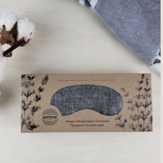 Lavender Therapeutic Eye Mask (Organic Cotton)